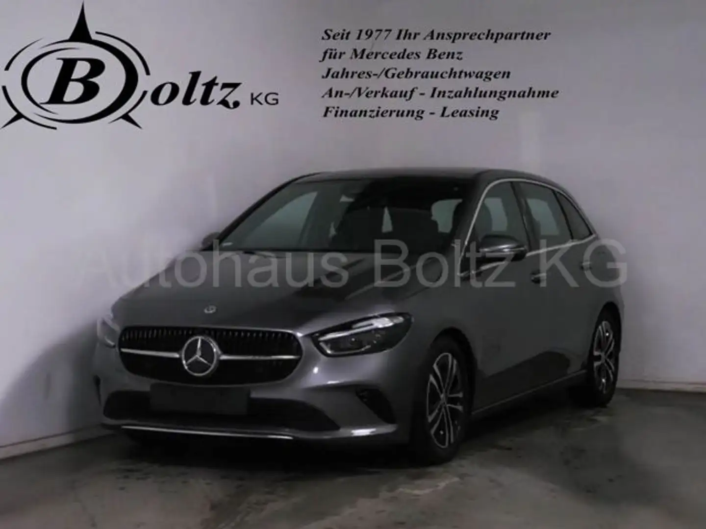 Mercedes-Benz B 200 ENp 52000 Progressive Pano Distr AHK SHZ Grau - 1