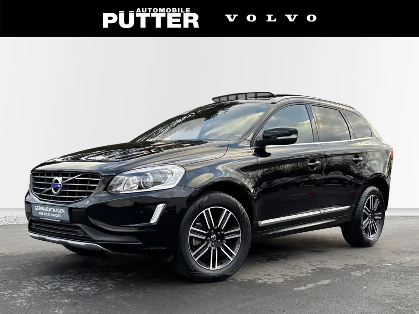 Volvo XC60 D3 Linje Inscription 18''El. Panodach Navi Leder D Schwarz - 1