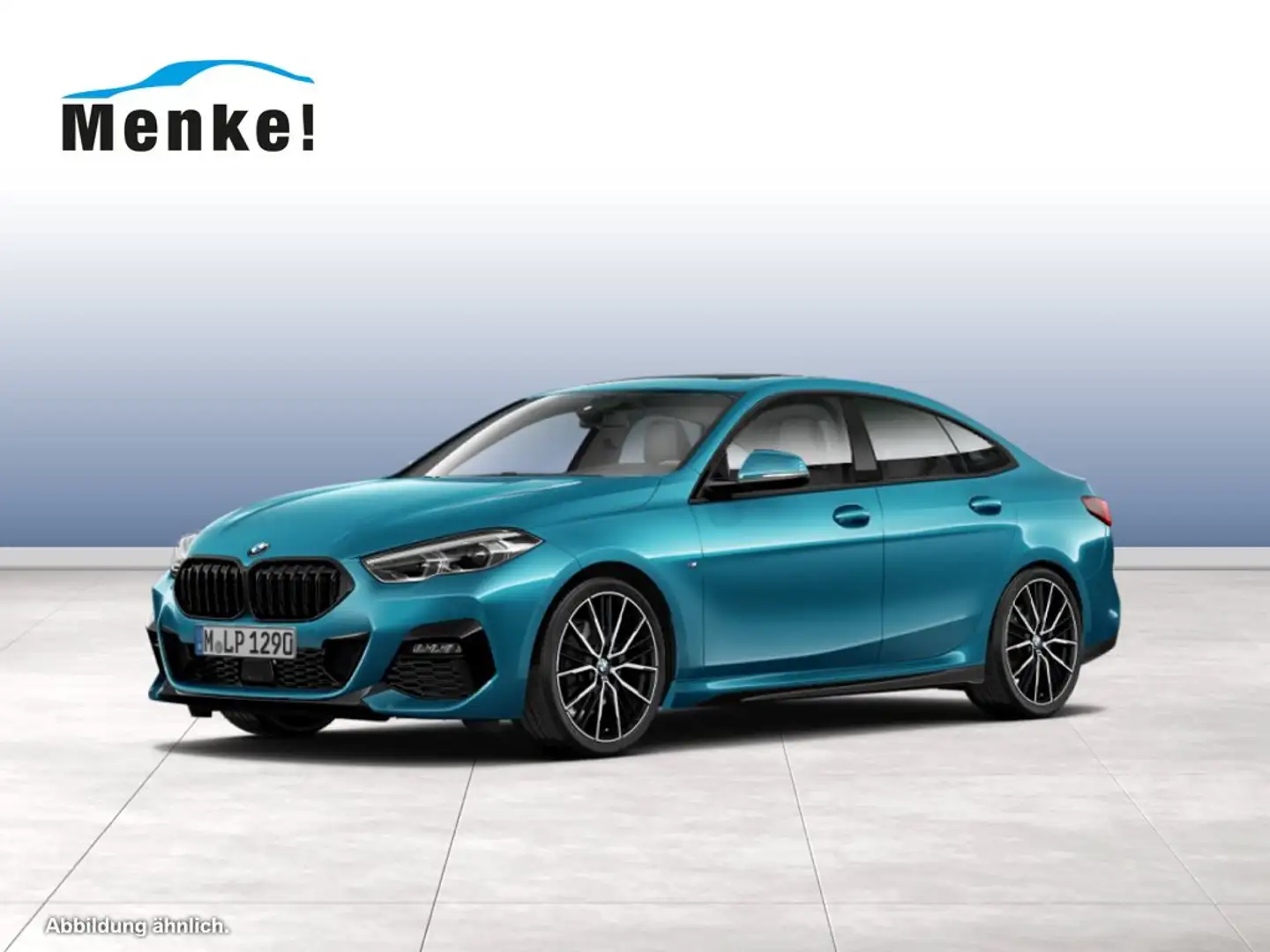BMW 218 i M Sport HiFi DAB WLAN Pano.Dach RFK Shz Blau - 1