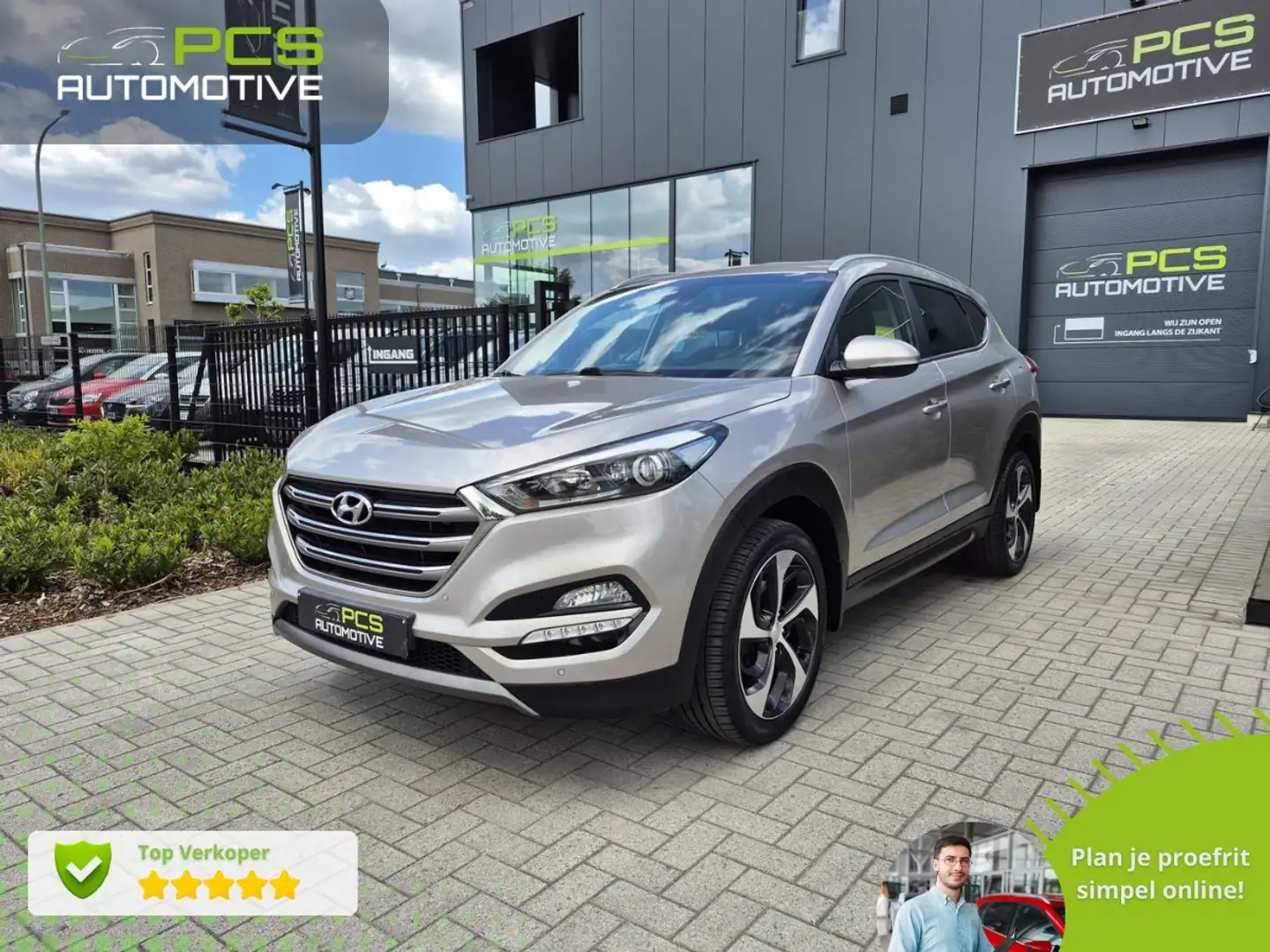 Hyundai TUCSON 1.7 CRDi 2WD / 1e Eigenaar / 12 maanden Garantie Beige - 1