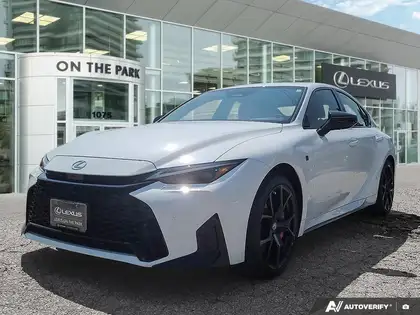 White 2026 Lexus IS Sedan 6-Speed Automatic