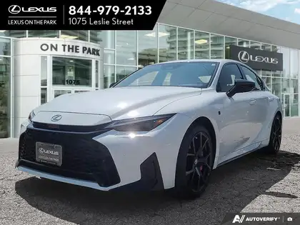 White 2026 Lexus IS Sedan  6-Speed Automatic