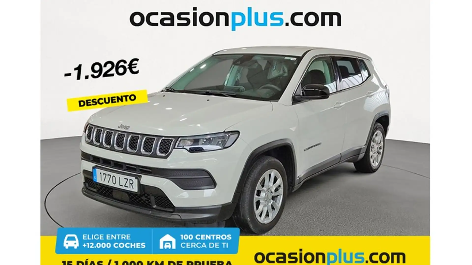 Jeep Compass 1.3 Gse T4 Longitude 4x2 130 Wit - 1