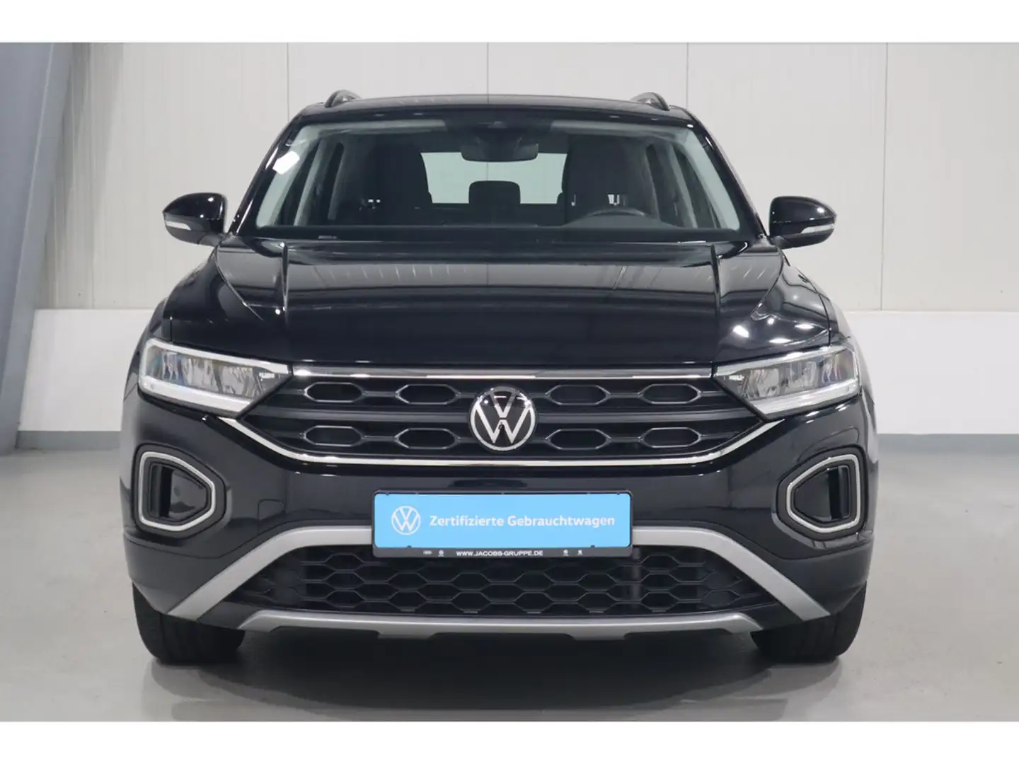 Volkswagen T-Roc 1.0 TSI Navi*LED*SHZ Life Zwart - 2