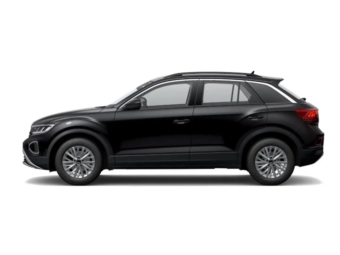 Volkswagen T-Roc 1.0 TSI Navi*LED*SHZ Life Schwarz - 2