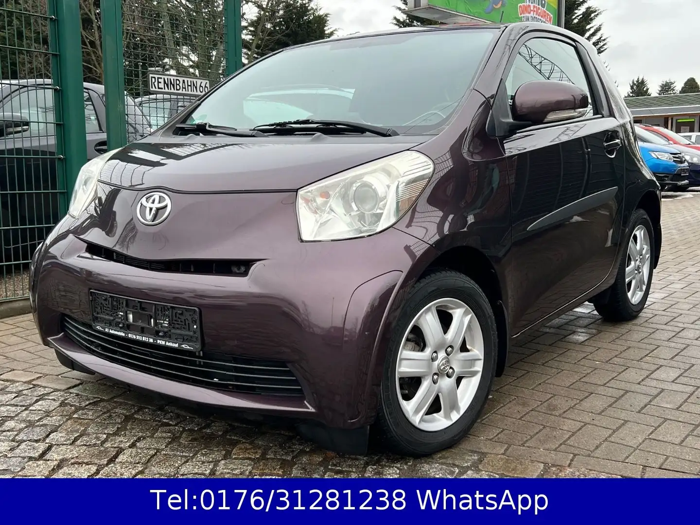 Toyota iQ iQ Basis !! Tüv-Feb.2027 !! Klima !! Violett - 1