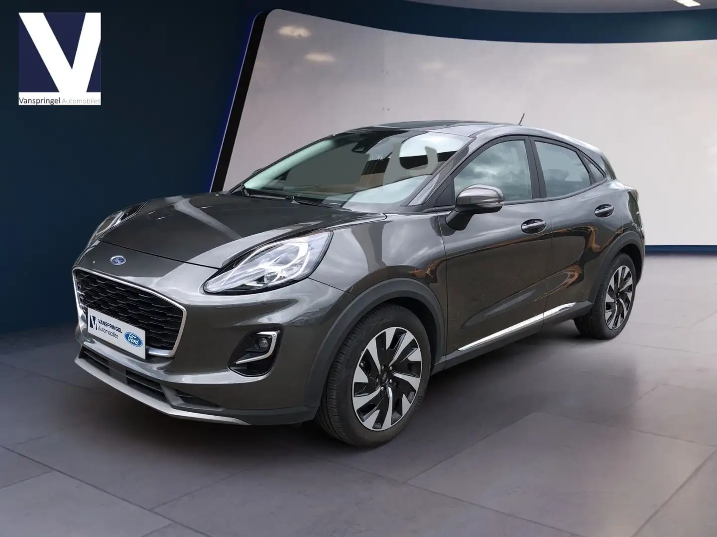 Ford Puma Ecoboost mHEV Titanium Gris - 1