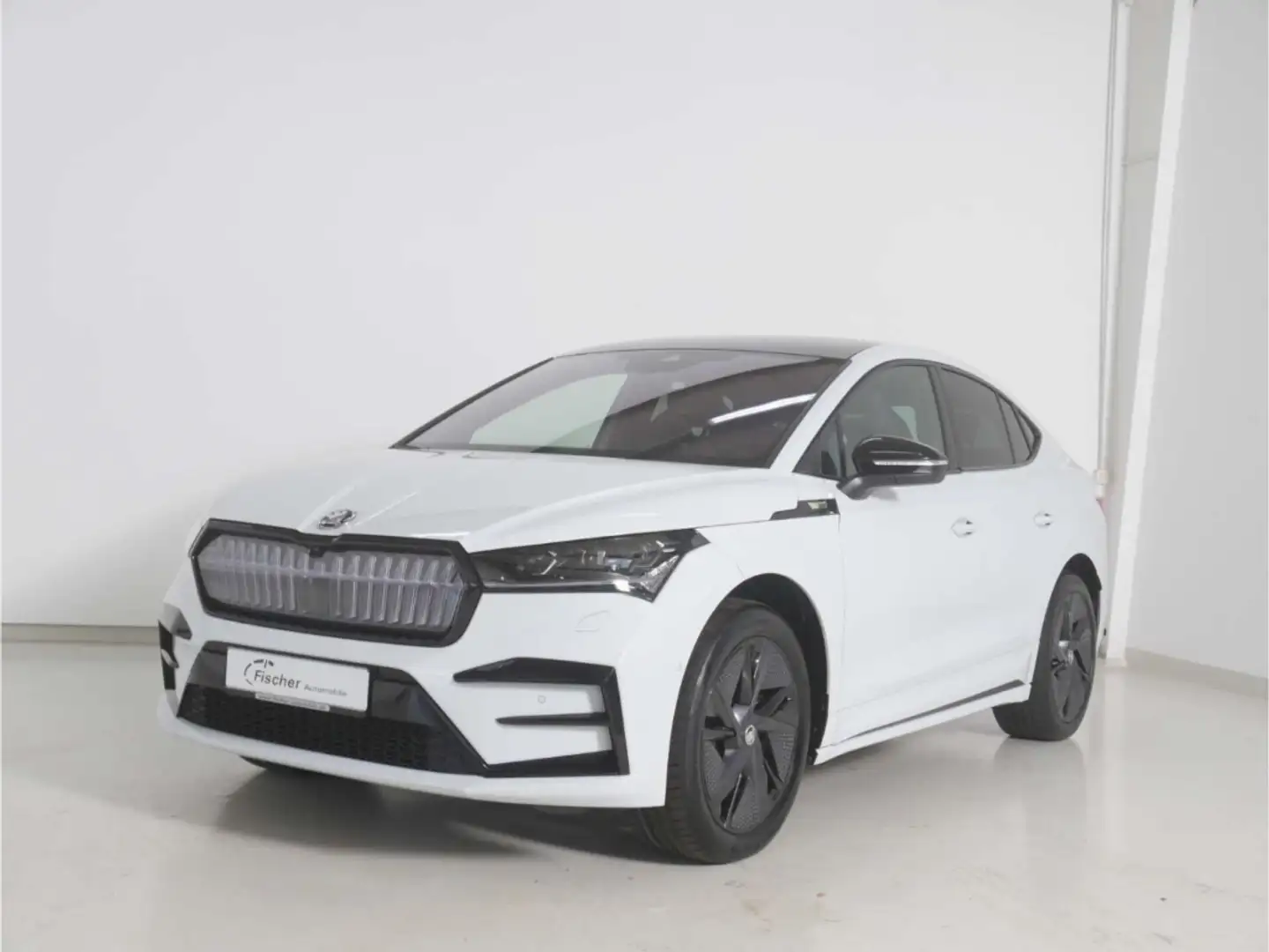 Skoda Enyaq Coupe RS 4x4 82 kWh W-Pumpe/P-Dach/Matrix Weiß - 2