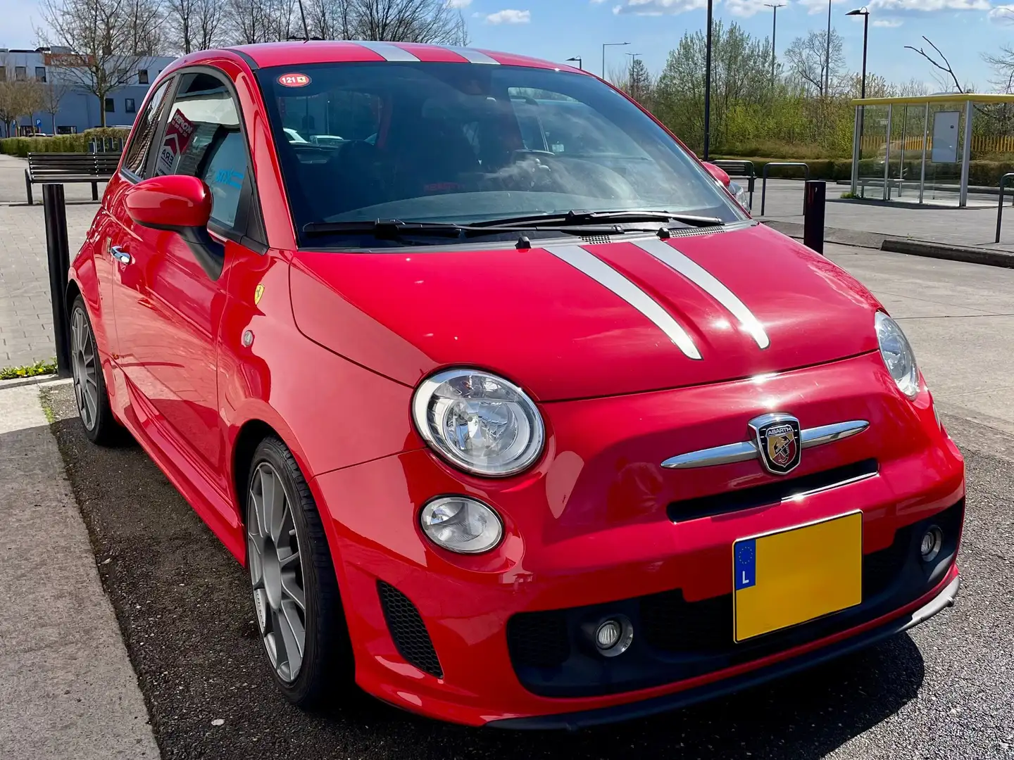 Fiat 595 Abarth 695 Tributo Ferrari Roşu - 2