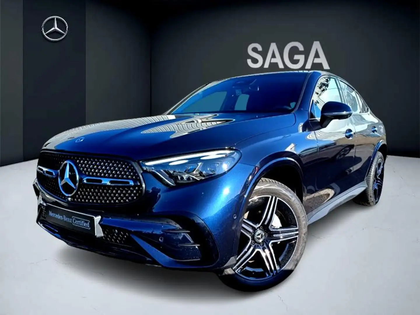 Mercedes-Benz GLC 300 300 e Hybrid Coupé AMG Line 4MATIC Blauw - 1