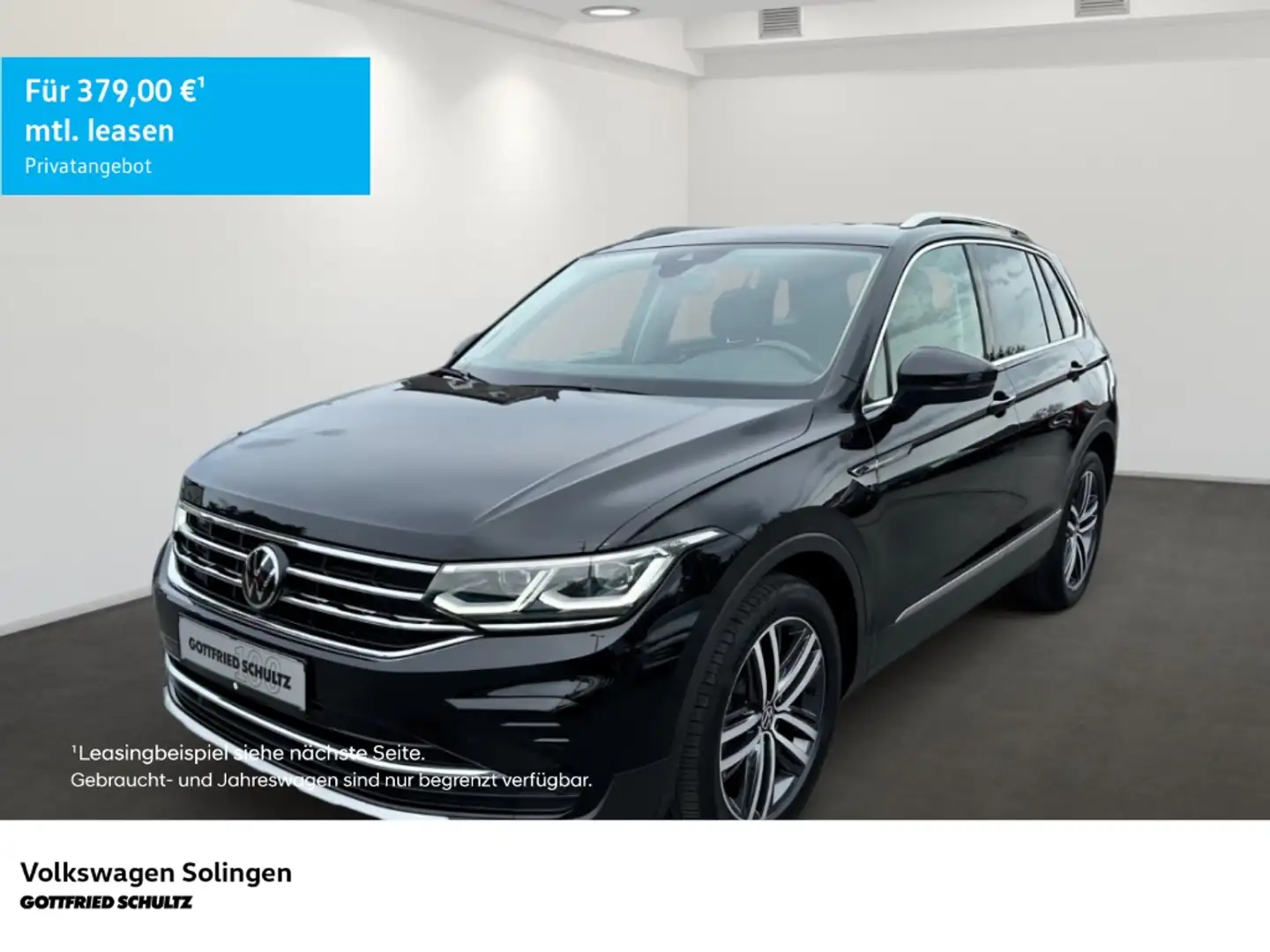 Volkswagen Tiguan 1.5 TSI Elegance DSG   Pano   Kamera   SHZ   ACC Schwarz - 1