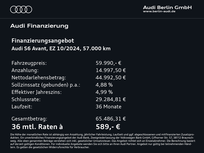 Audi S6 TDI tiptronic — photo 4