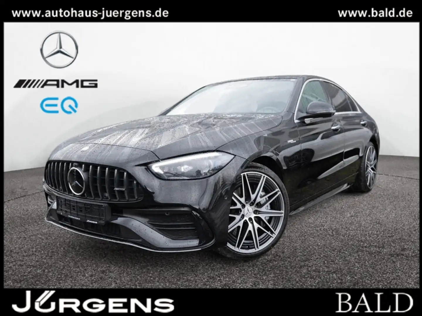 Mercedes-Benz C 43 AMG 4M DIGITAL/360/Pano/Burm/Distr/Winter Schwarz - 1