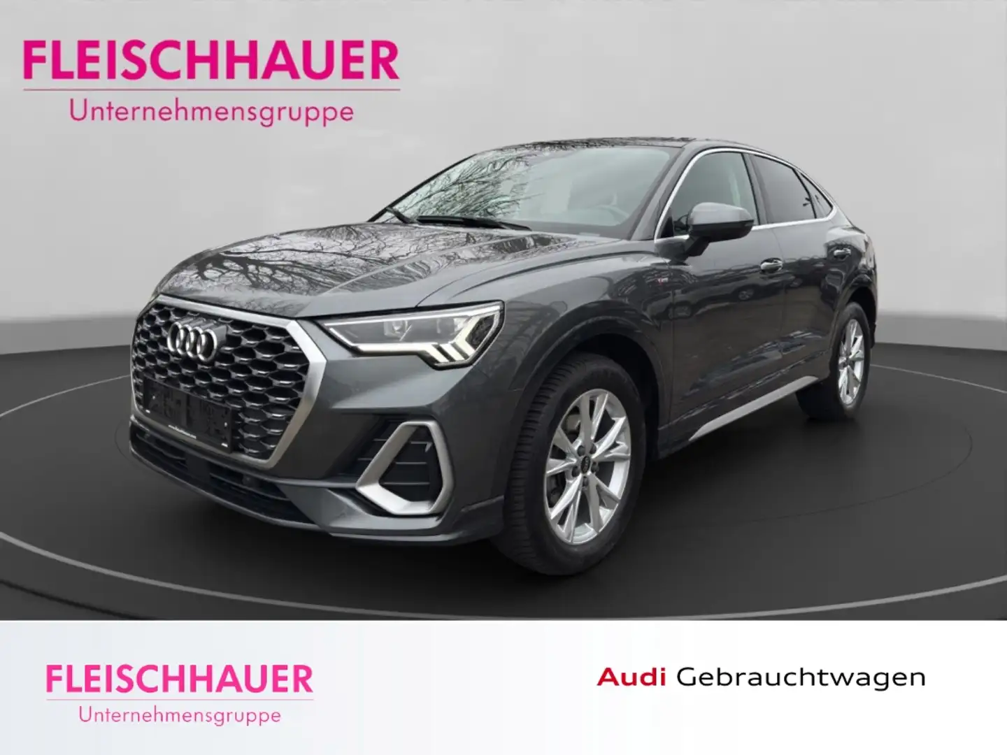 Audi Q3 Sportback 35 S line S-tronic Navi Digitales Cockpi Grijs - 1