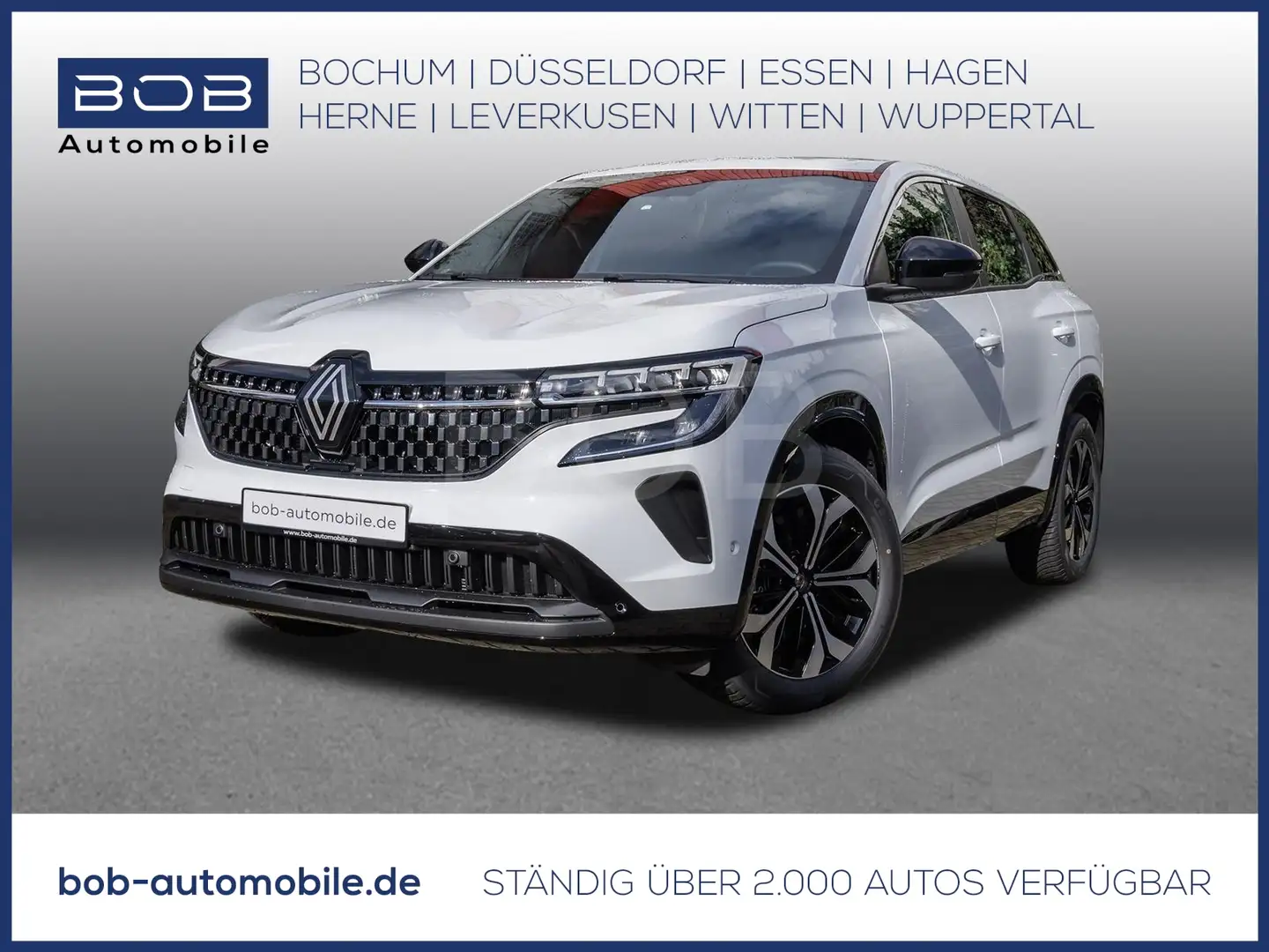Renault Austral Evolution Full Hybrid 200 NAVI SHZ PDC Blanc - 1
