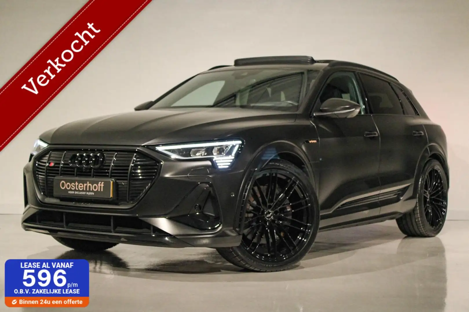 Audi e-tron S quattro 95 kWh B&O | LUCHTV | RS KUIPSTOEL Negro - 1