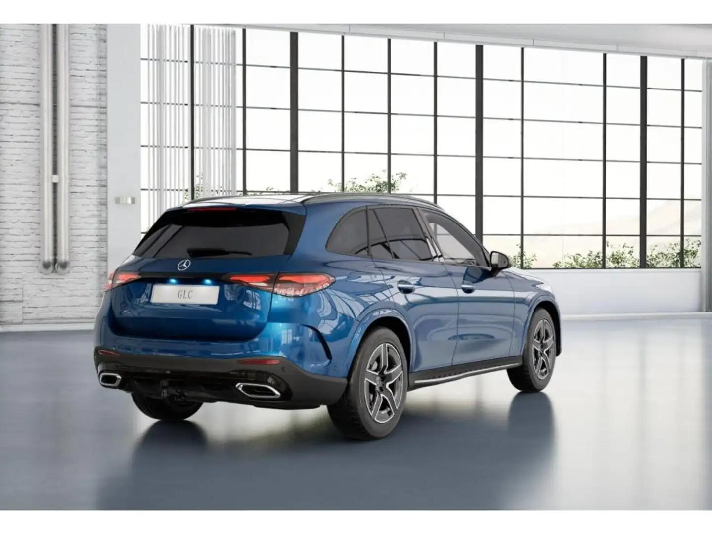 Mercedes-Benz GLC 300 d 4M AMG/Digital/Pano/AHK/Burm3D/Night Blau - 2