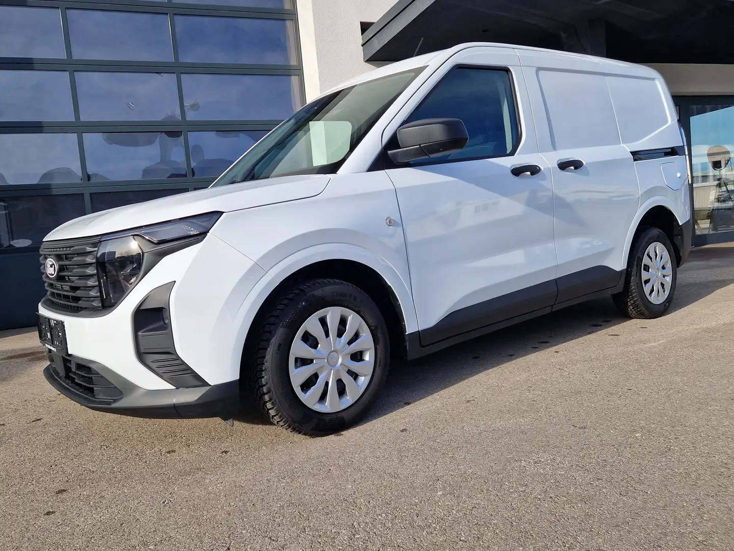 Ford Transit COURIER*2-SCHIEBETÜREN*KLIMA*NETTO € 14990.- Weiß - 2