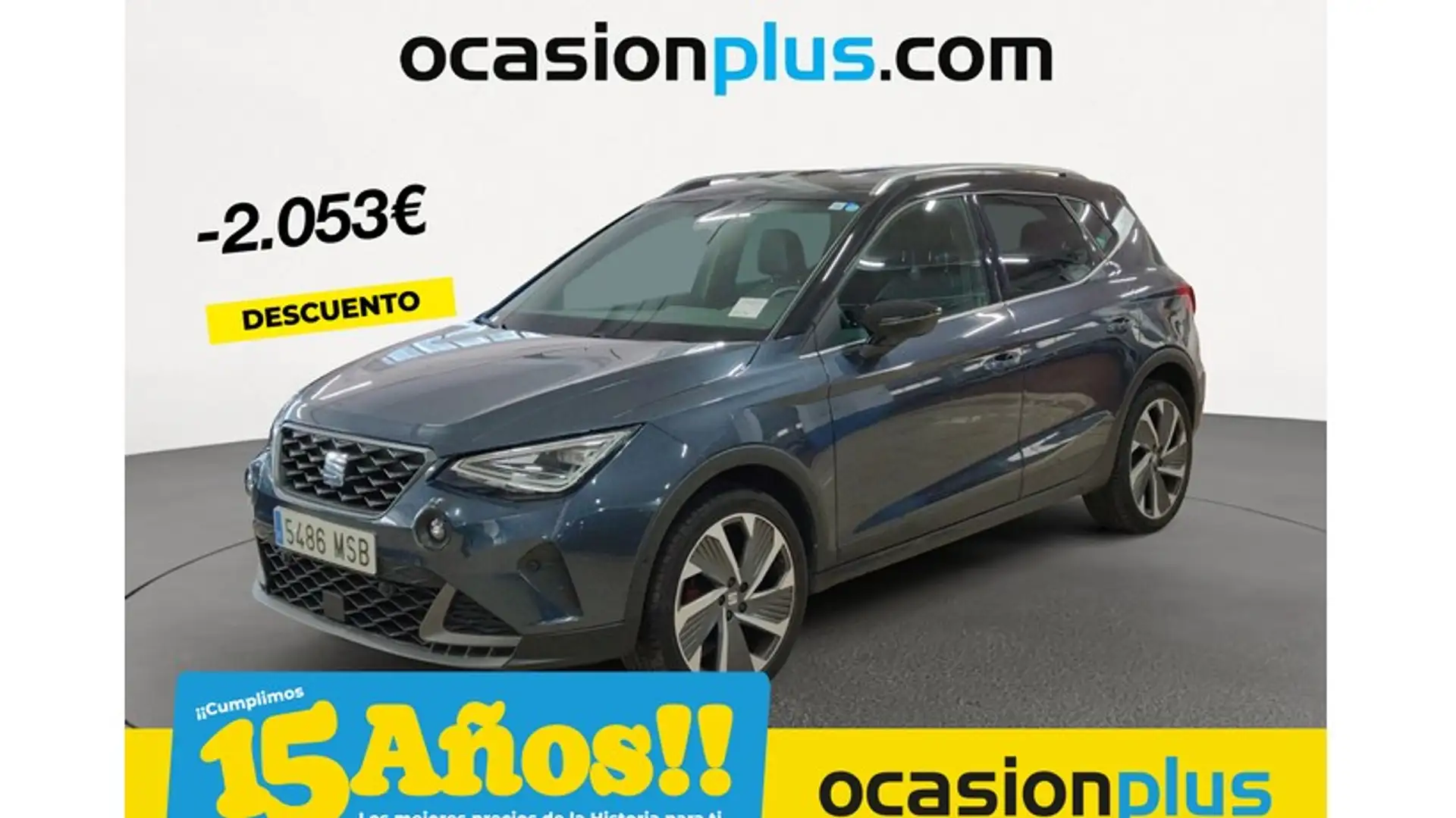 SEAT Arona 1.5 TSI S&S FR DSG7 XM 150 Gris - 1
