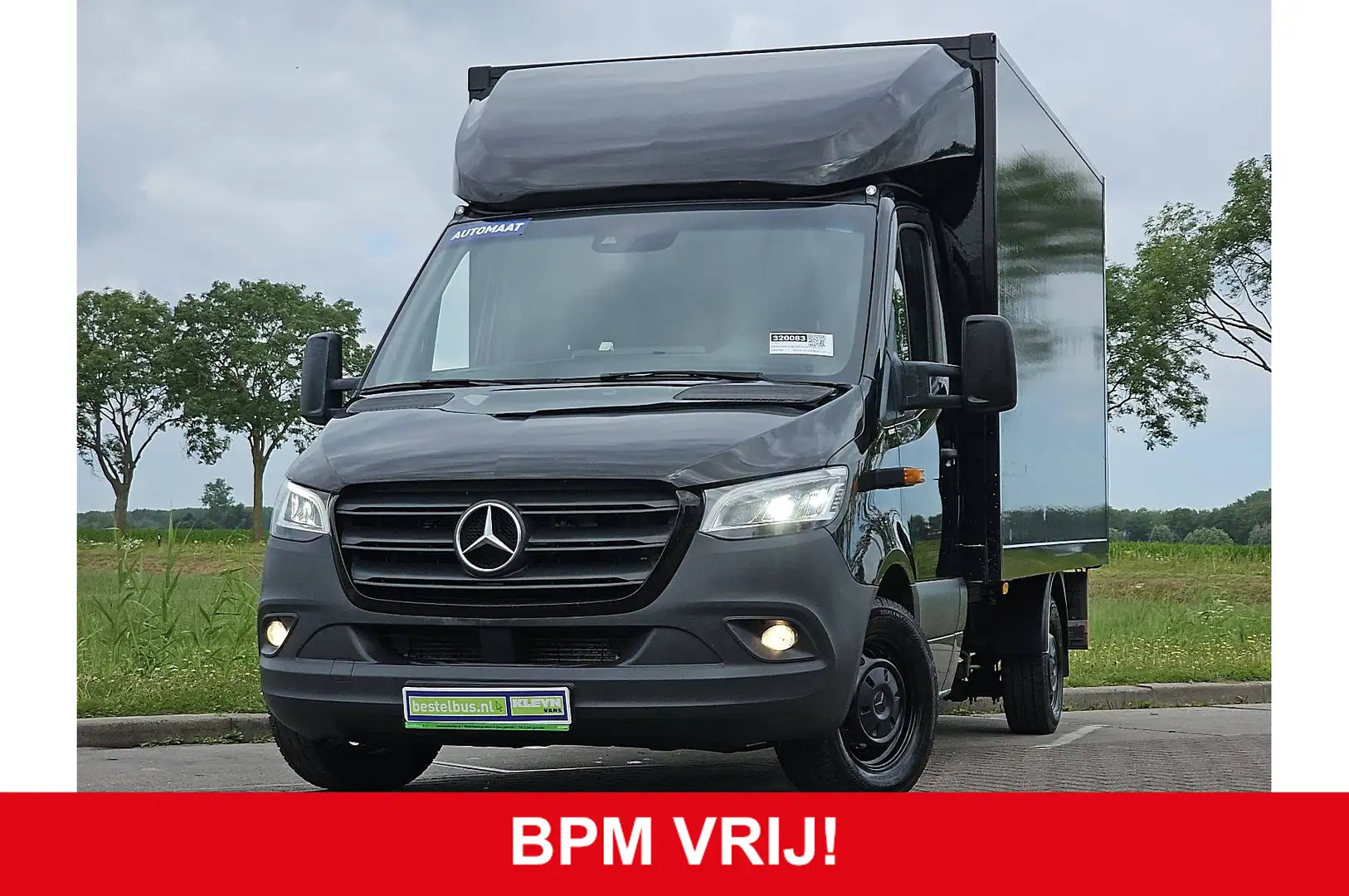 Mercedes-Benz Sprinter 314 Aut. Bakwagen Laadklep MBUX10 Distronic Led Le Zwart - 2