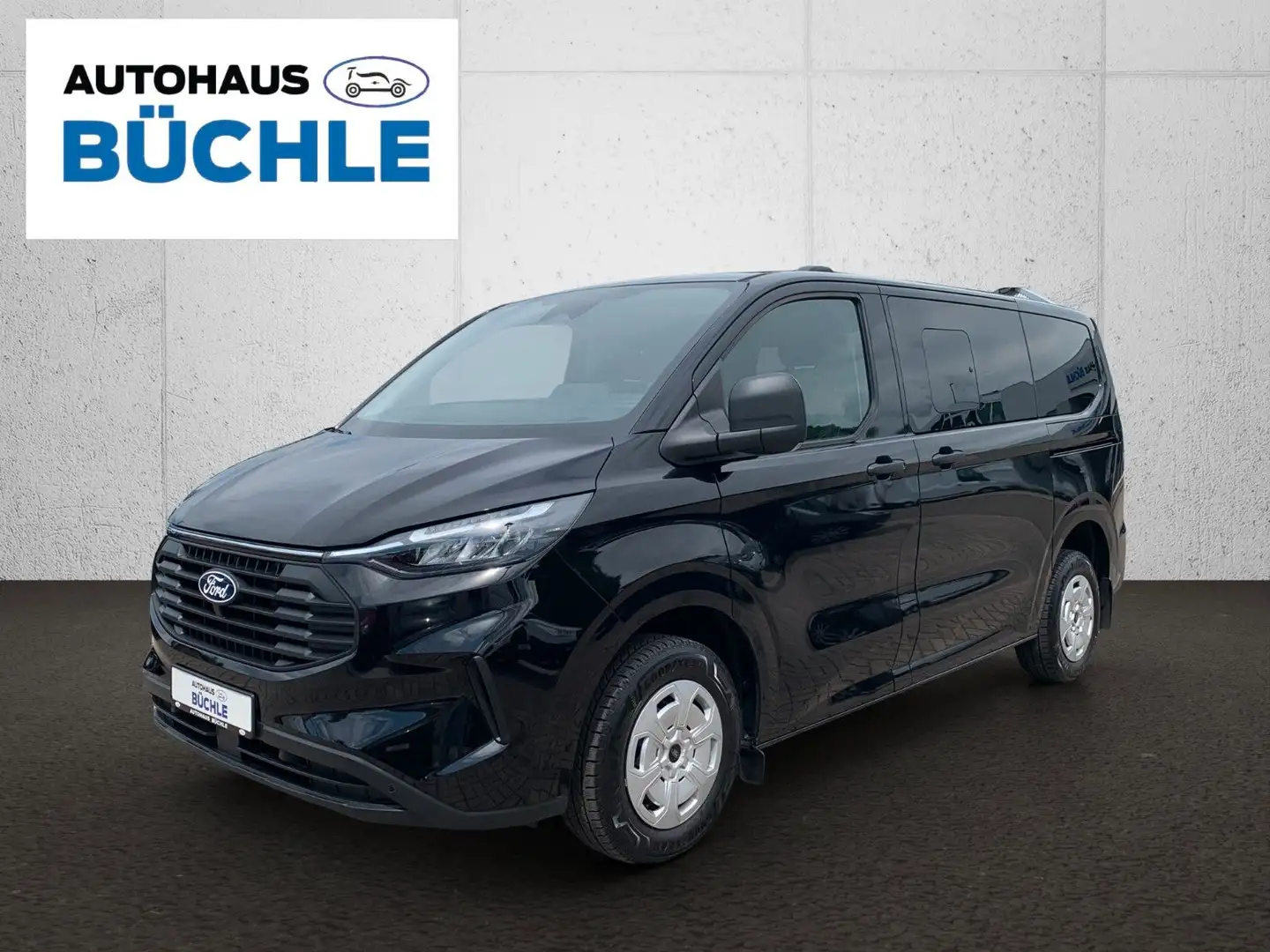 Ford Tourneo Custom TRANSIT CUSTOM KOMBI 320 L1+NAVI+KAMERA+PDC+AHK! Schwarz - 1