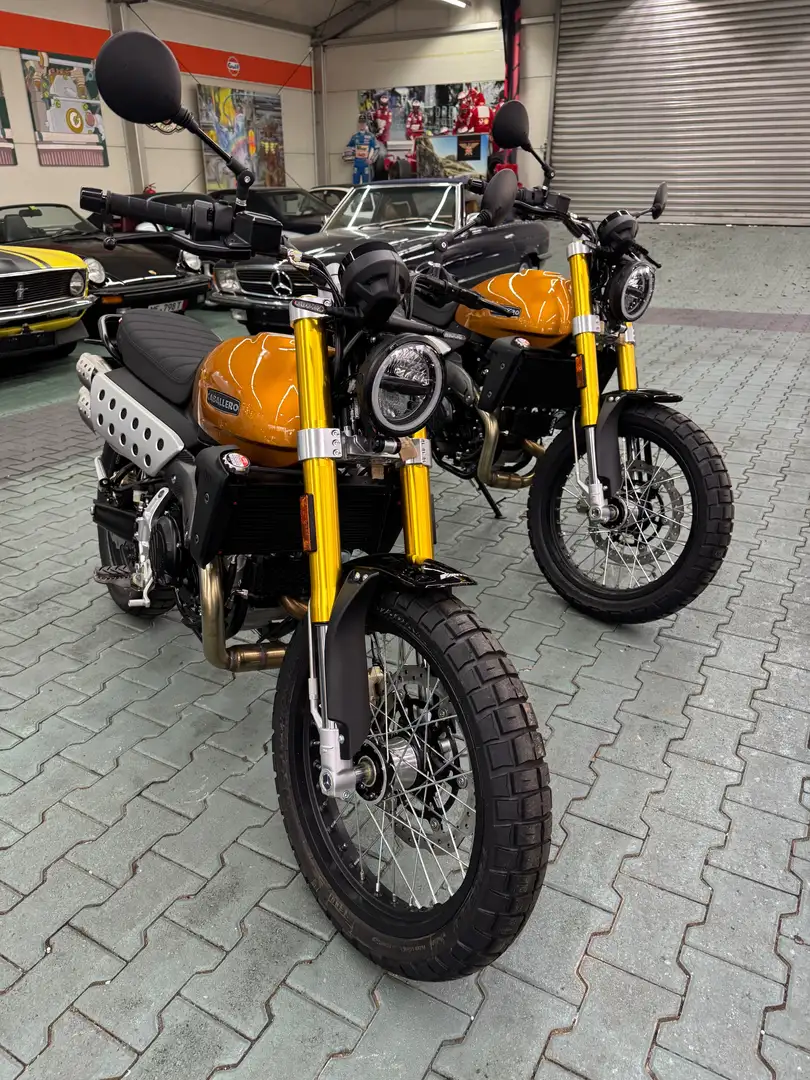 Fantic Caballero 500 Scrambler Deluxe Modell 2025 Bronze - 2