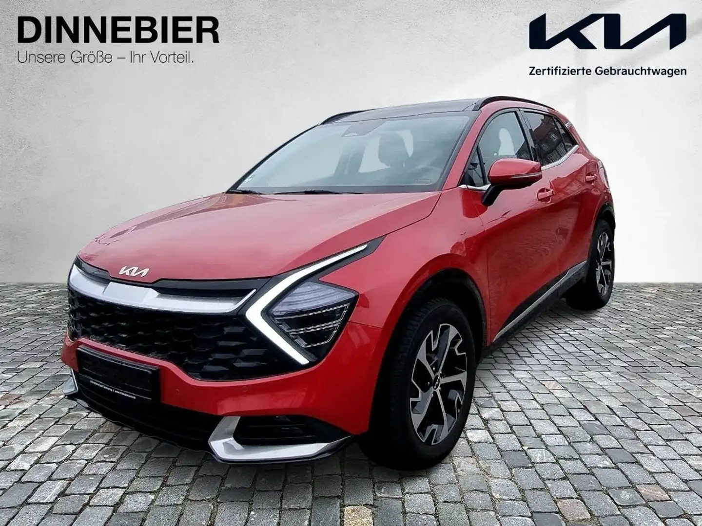 Kia Sportage Spirit 1.6T LED+360°+Glasdach+Navi Rot - 2