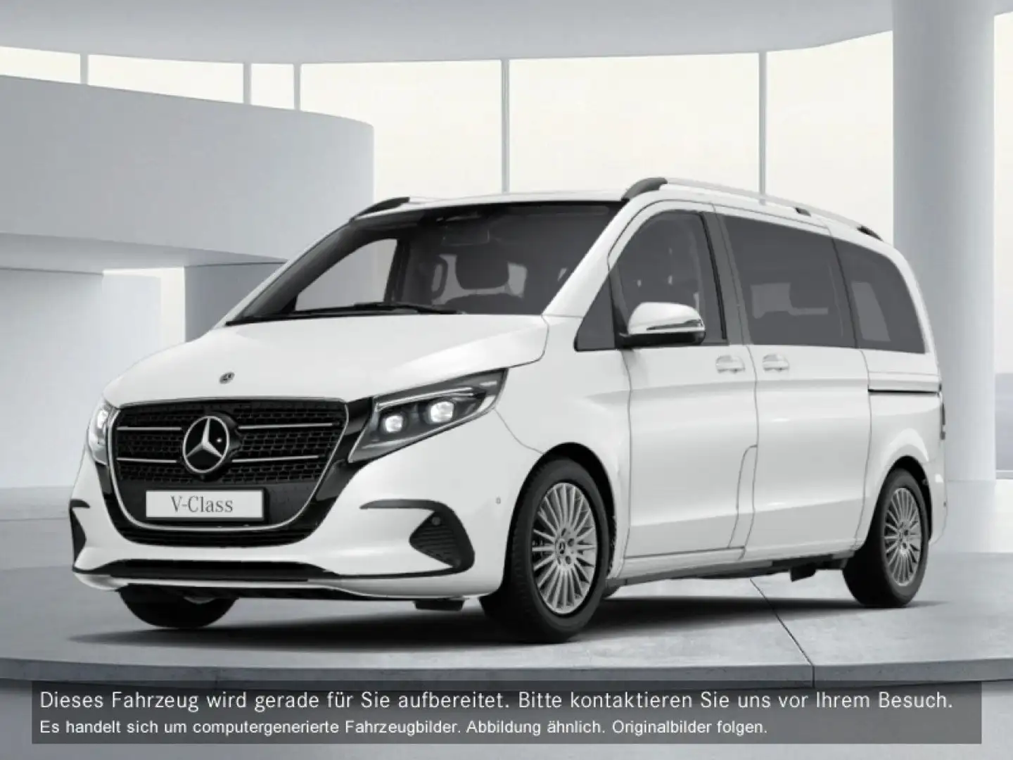 Mercedes-Benz V 300 d WideScreen 360° Multibeam AHK Spurhalt-Ass Bianco - 2