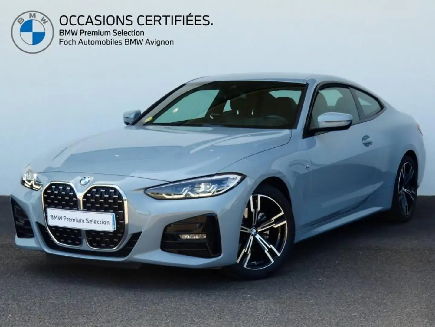 BMW 420 420dA 190ch M Sport Gris - 1
