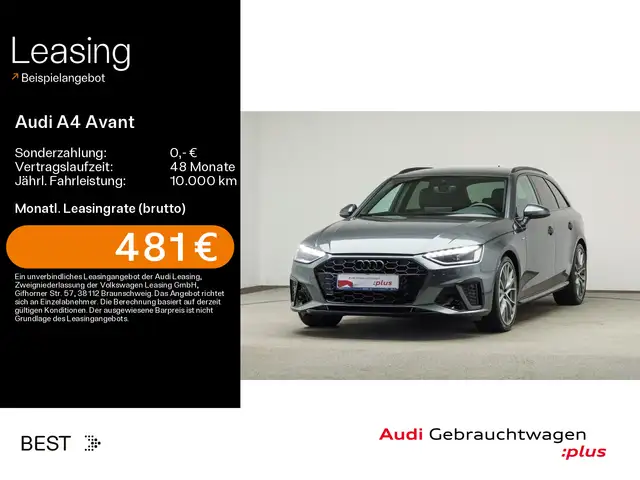 Audi A4 S line competition 40 TDI Tour, Matrix