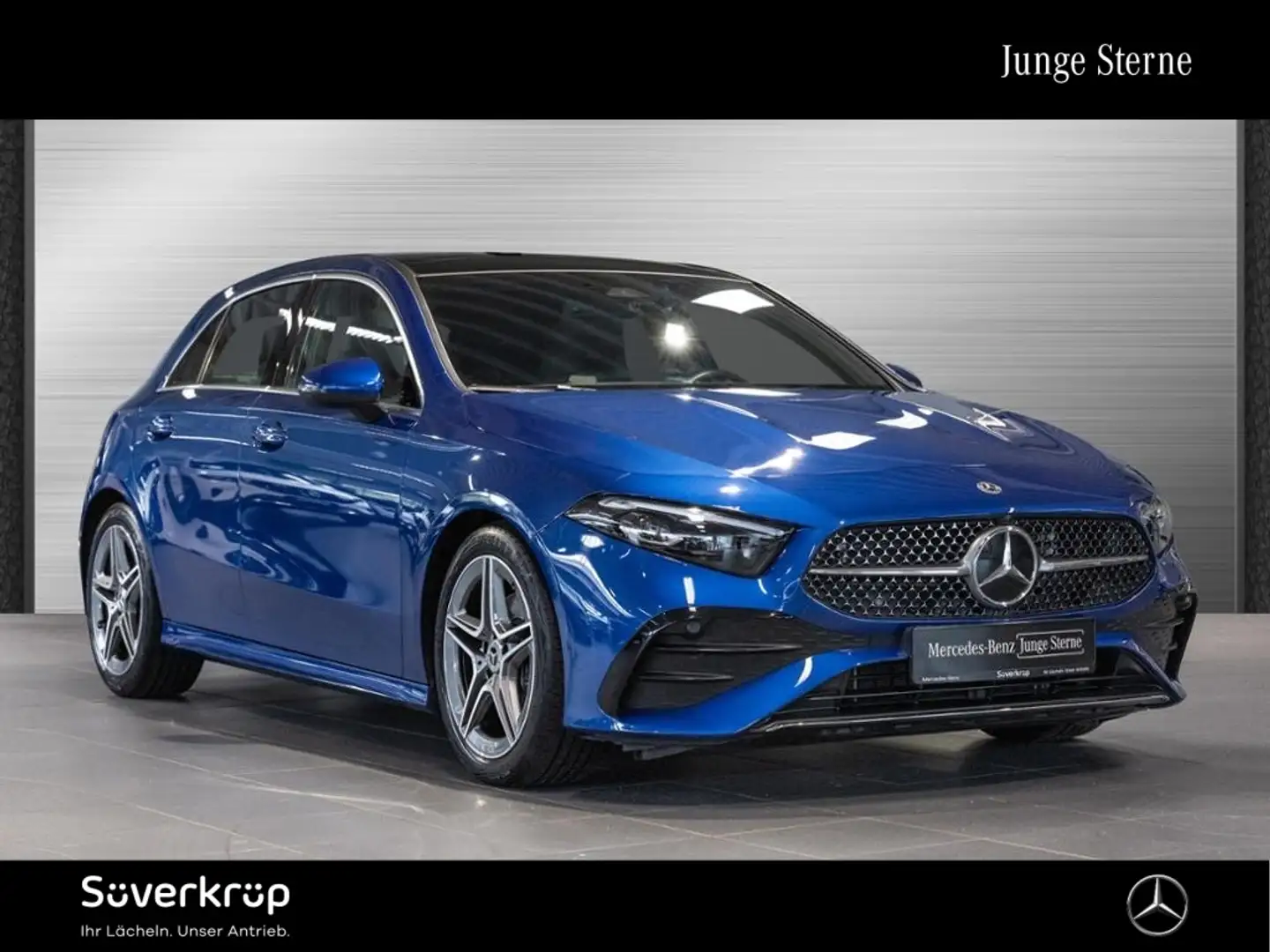 Mercedes-Benz A 180 , AMG SPUR PANO AHK KAMERA PDC SHZ MULTI Blau - 1