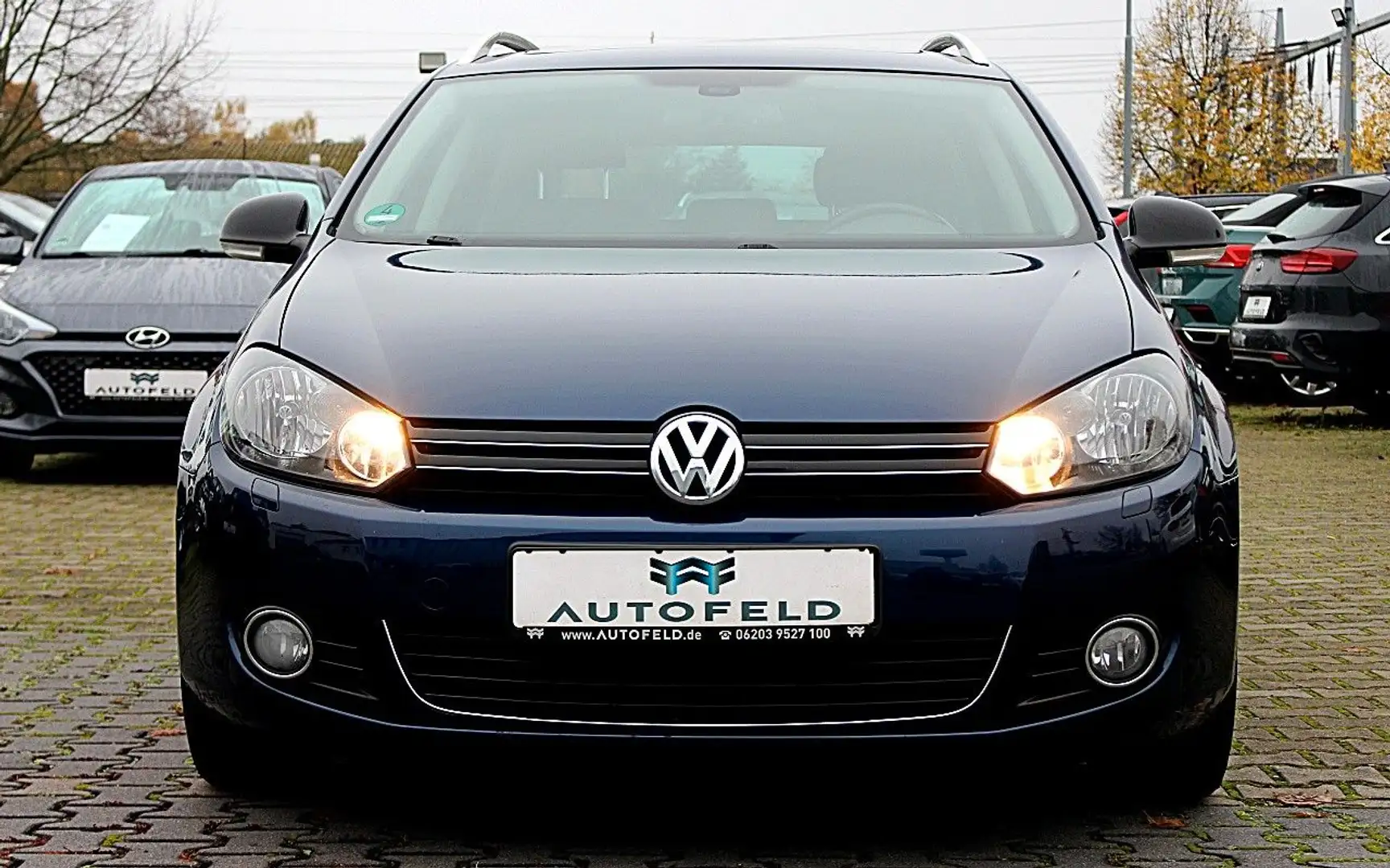 Volkswagen Golf 6 Variant 1.2 TSI Style/VOLL SHEFT/PANO/SHZ Blau - 2