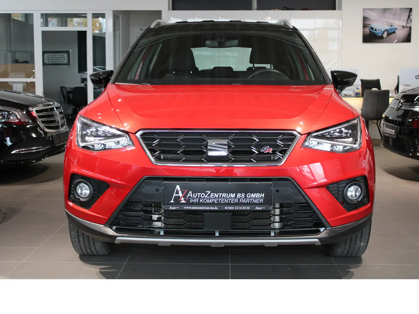 SEAT Arona 1.0 TSI Fr LED*CAM*SIDE*VIRT*DSG*SHZ* Rosso - 2