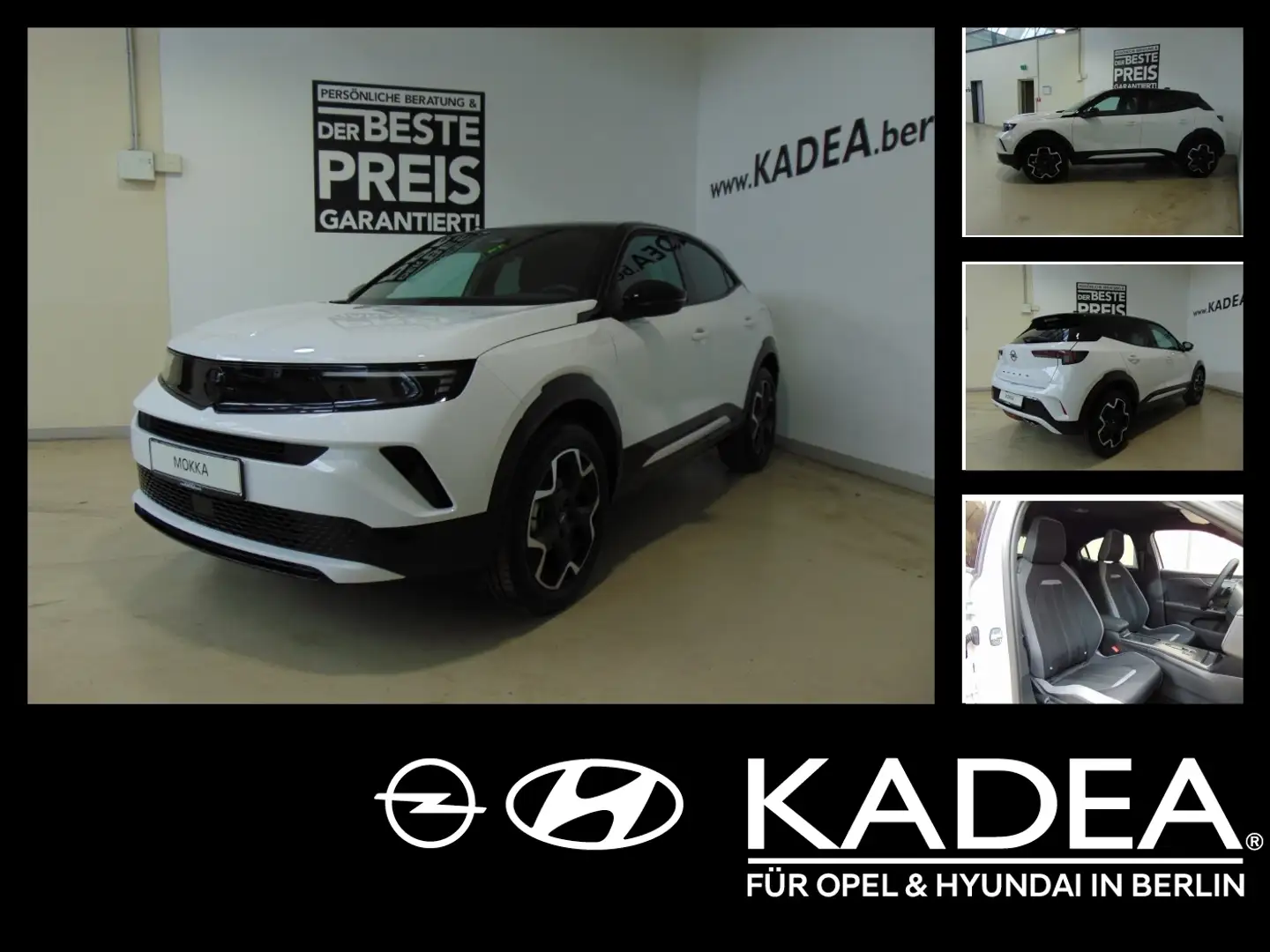 Opel Mokka 1.2 Turbo GS LED+Fernlichtass.+Kam.+KlimaA Weiß - 1