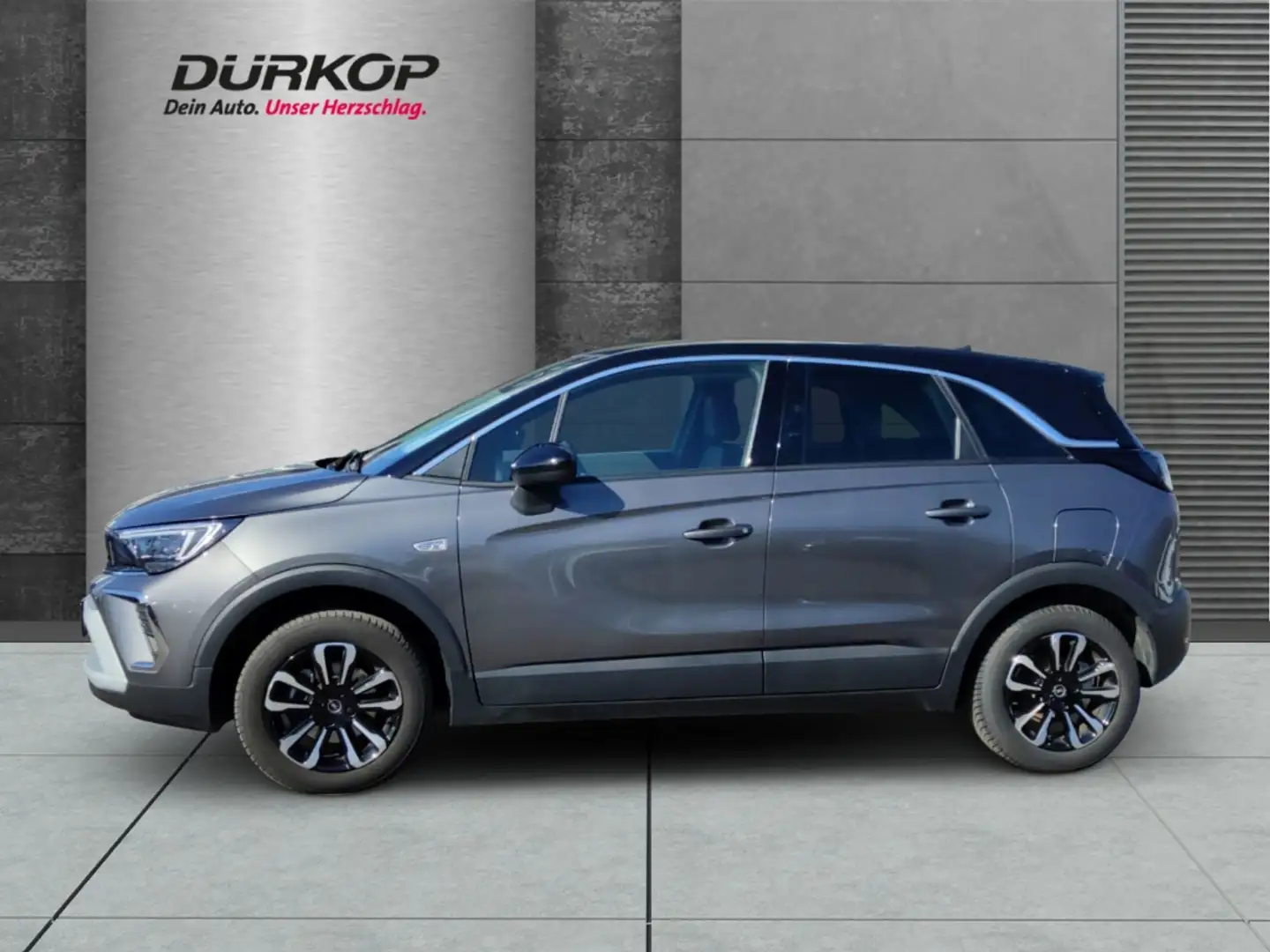 Opel Crossland Elegance 1.2 T Autom.Klimaaut.AHK-abnehmbar PDC+Rü Gris - 2