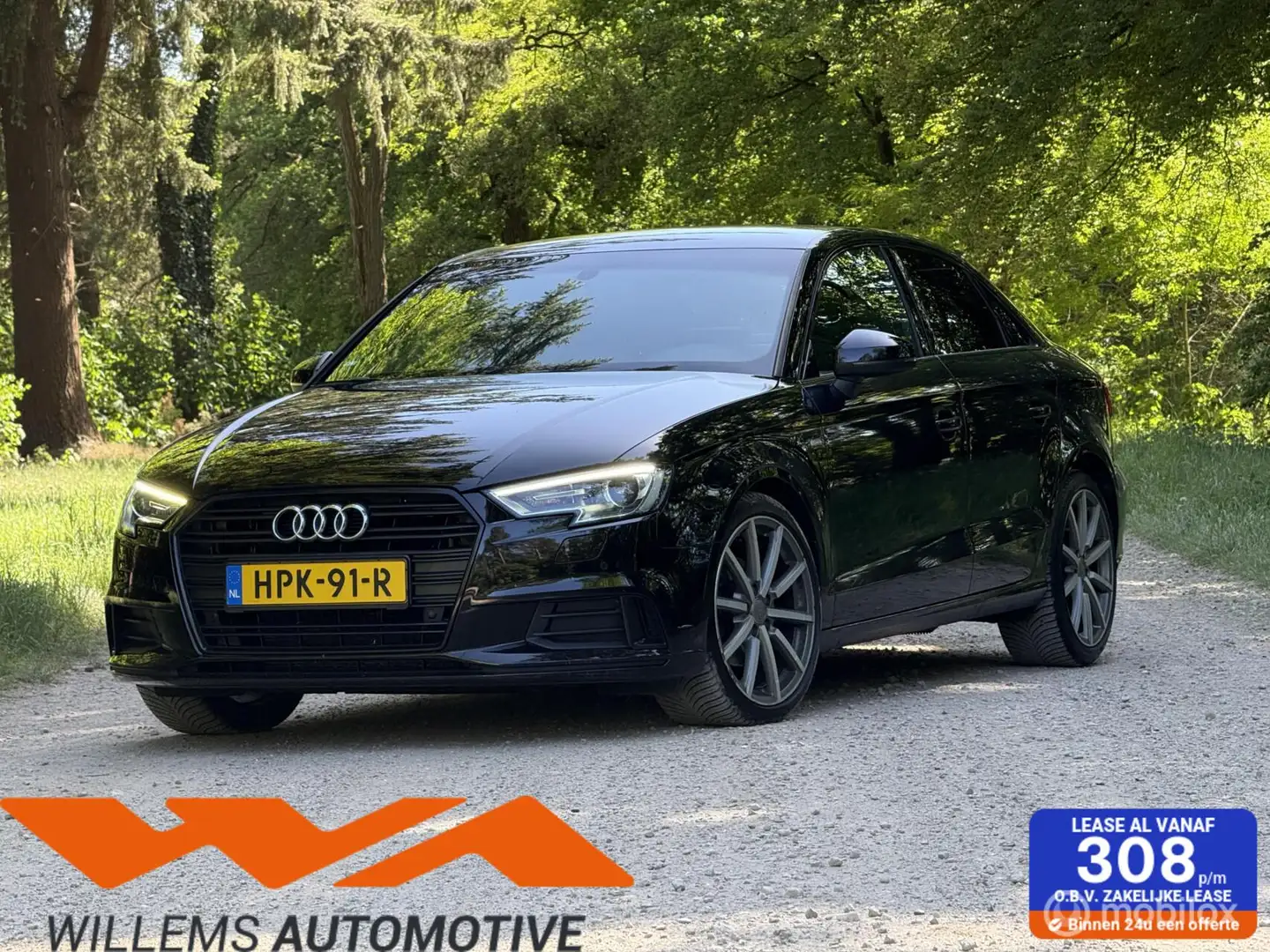 Audi A3 Limousine 1.4 TFSI CoD Sport S Line S-tronic / B&O Negro - 1