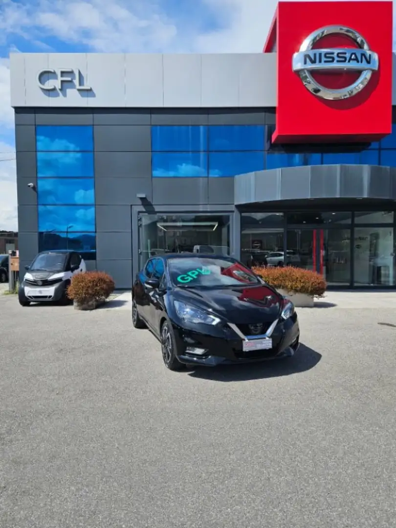 Nissan Micra IG-T 92 GPL 5 porte Eco Acenta Nero - 1