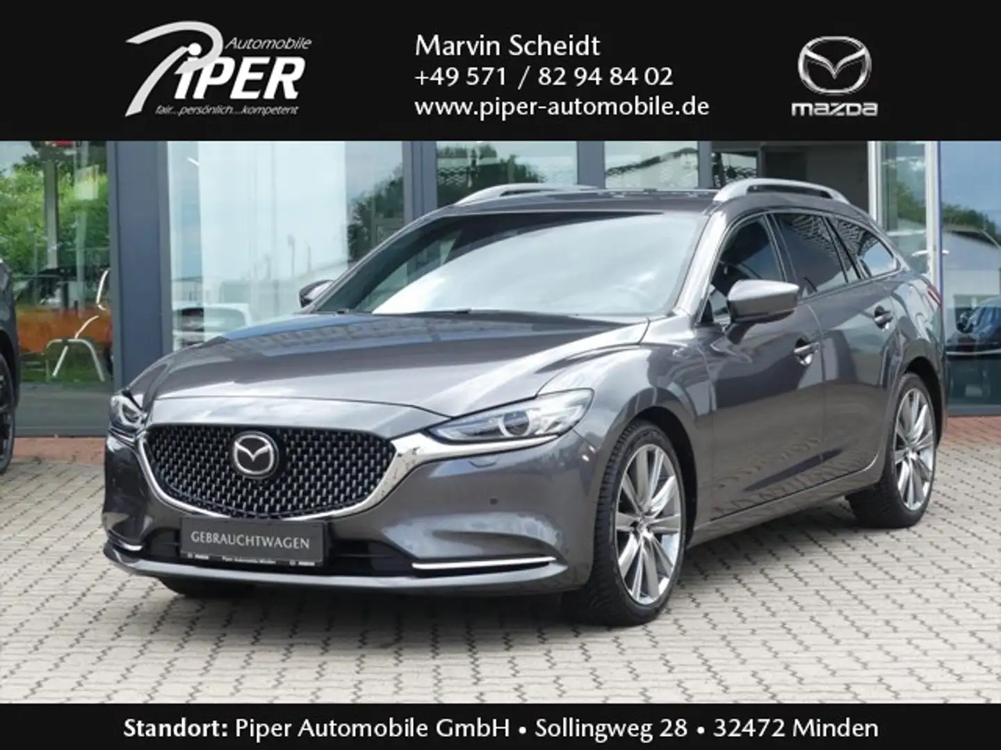 Mazda 6 SKYACTIV-G 194 FWD 5T 6AG AL-SPORTS SLPLUSPAK Grau - 1