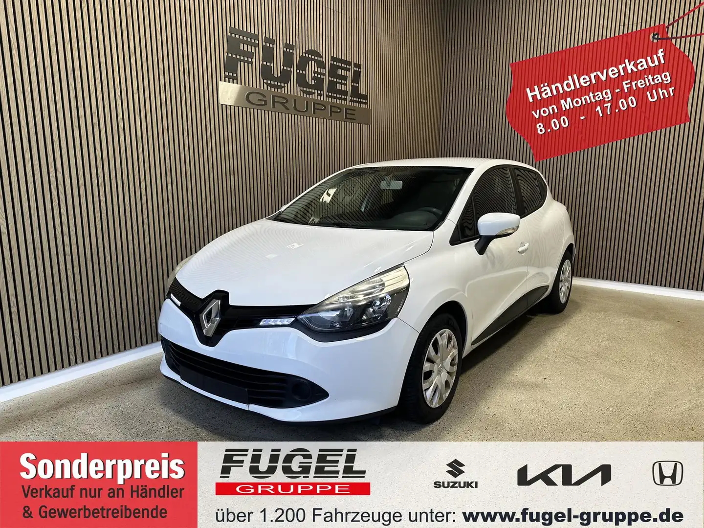 Renault Clio 1.2 Expression Temp.|Klima Weiß - 1