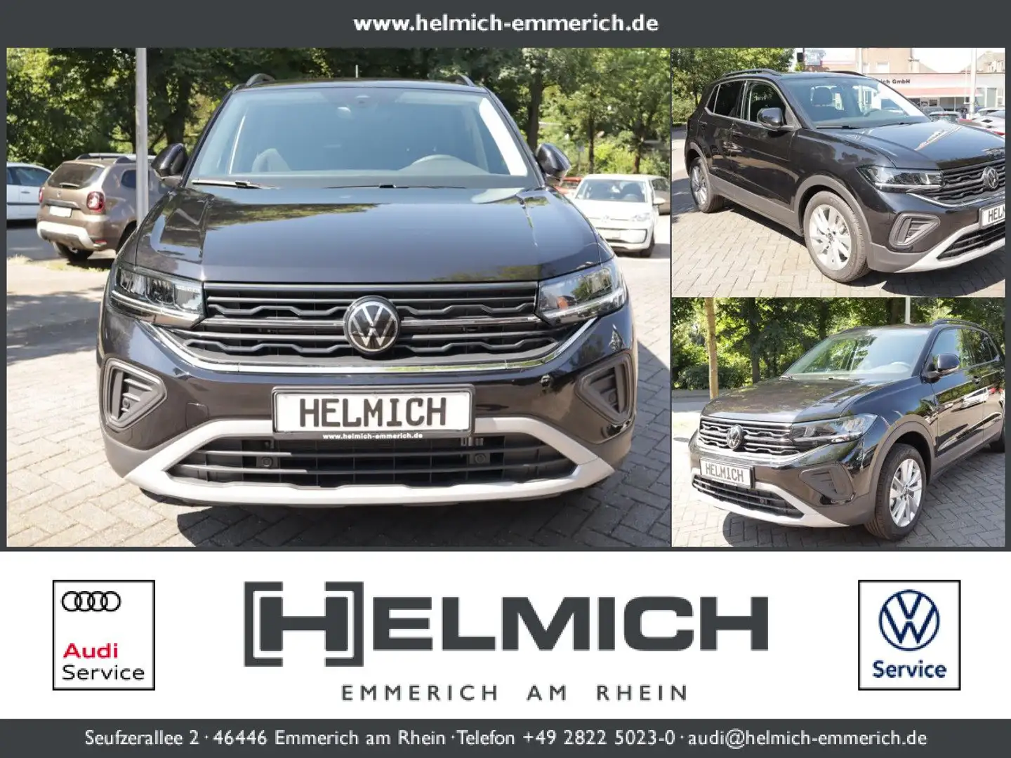 Volkswagen T-Cross 1.0 TSI Life DSG LED Kamera App-Connect Noir - 1