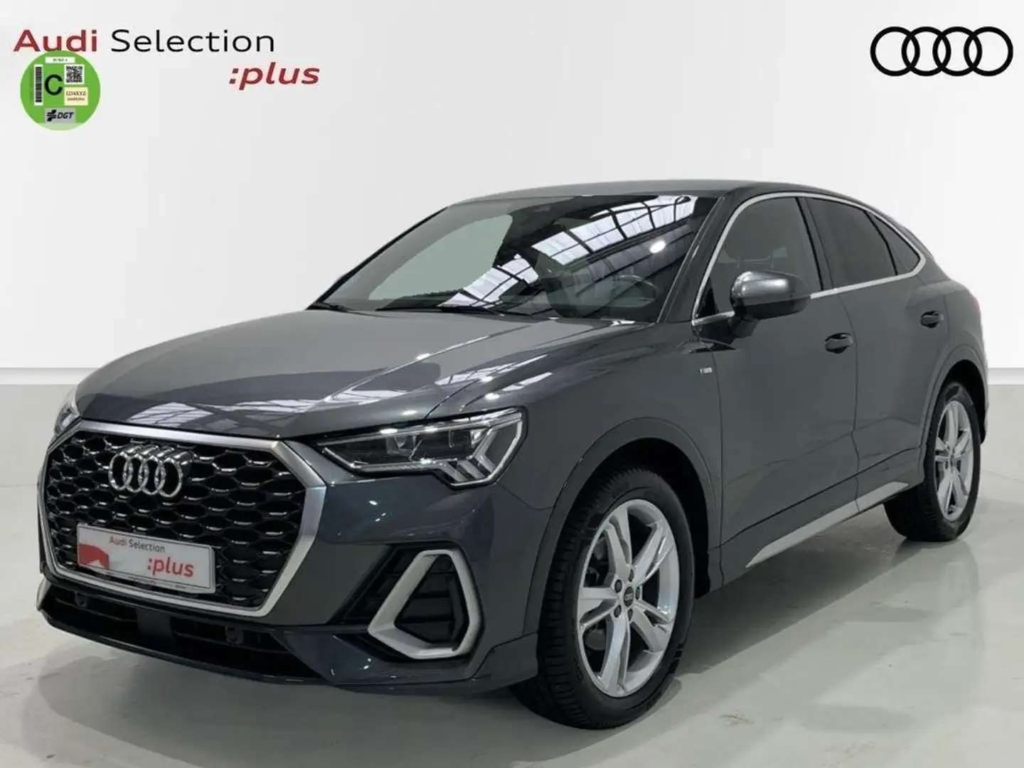 Audi Q3 Sportback 35 TDI S line S tronic Gris - 1