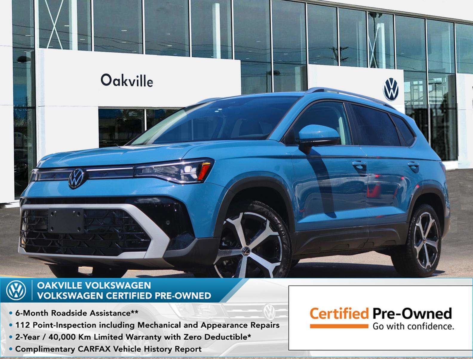 2025 Volkswagen Taos | 1 OWNER | MOONROOF