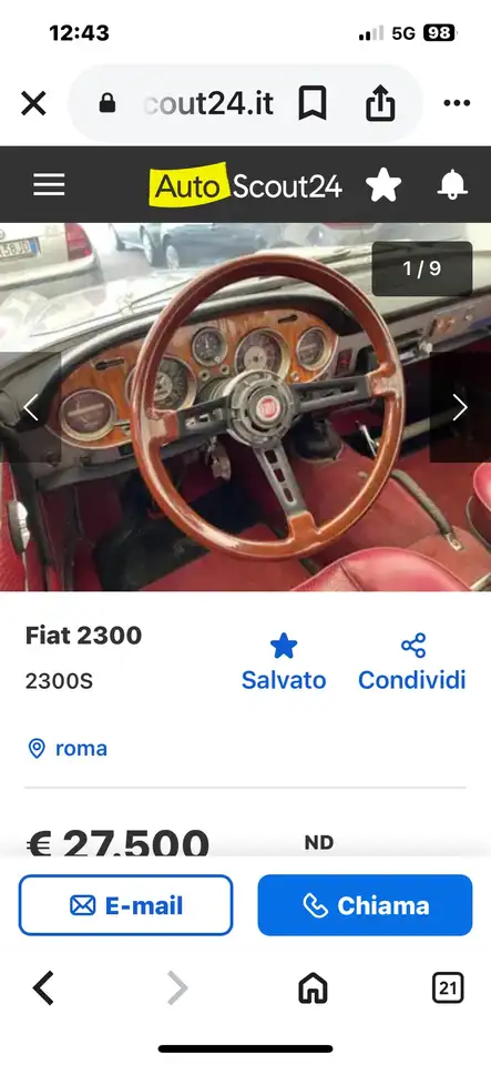 Fiat 2300S, foto 5