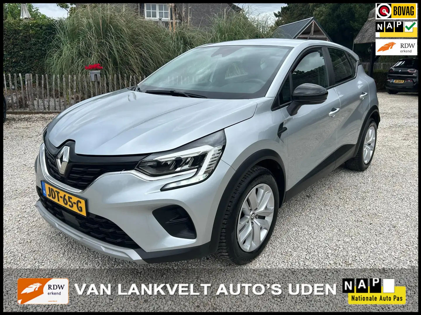 Renault Captur 1.0 TCe 90 evolution Navi, Ecc Silber - 1