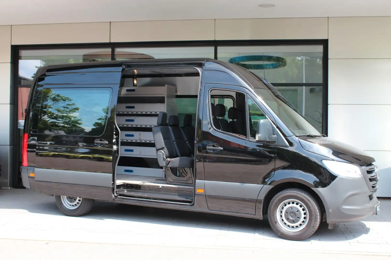 Mercedes-Benz Sprinter III Kasten Mixto 314CDI 6-Sitze Zwart - 1
