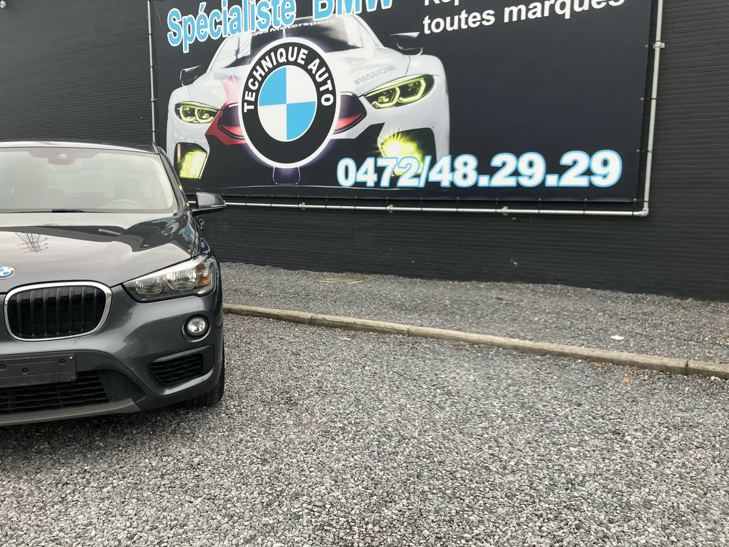 BMW X1 1.5 d sDrive16 AdBlue (EU6d-TEMP) Gris - 2