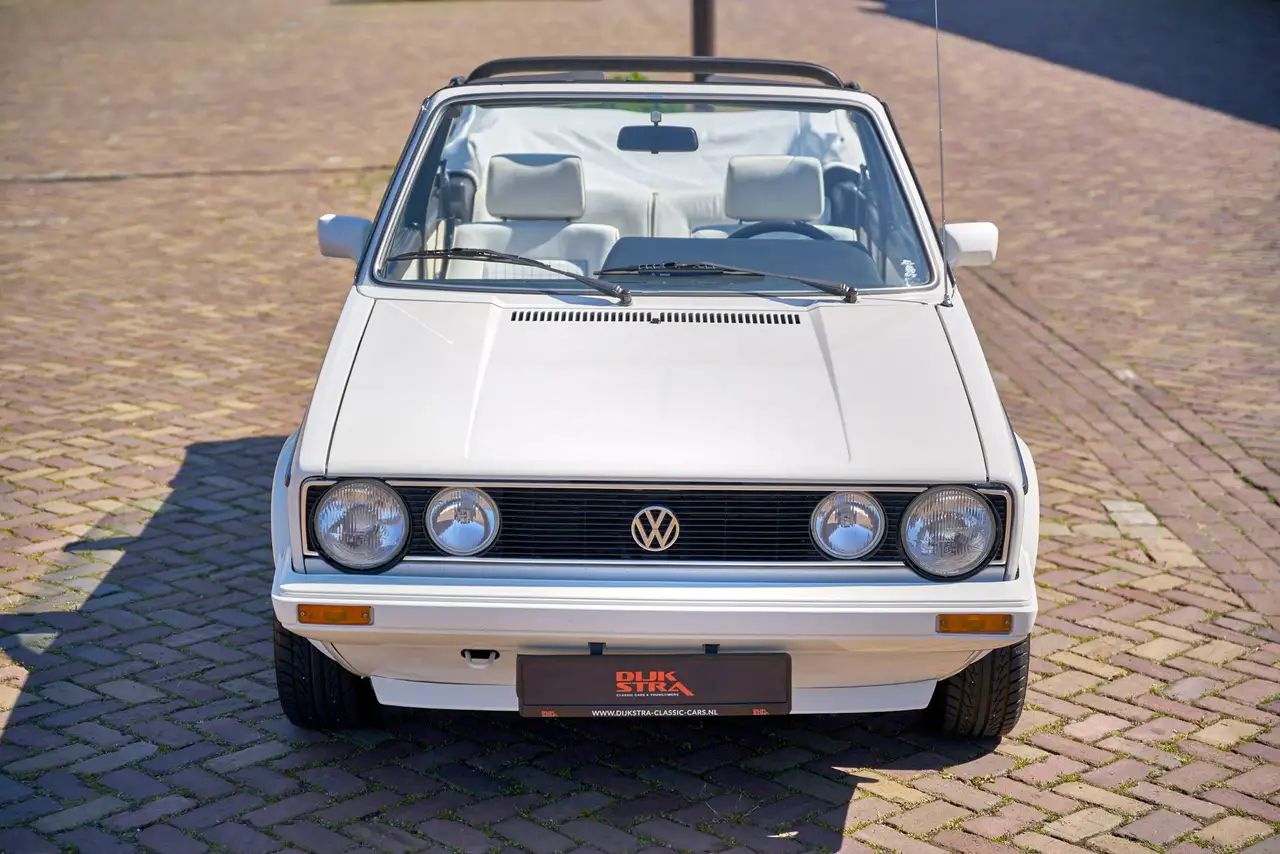 Volkswagen Golf I Cabriolet 1.6 / Triple White, Topstaat!, foto 5