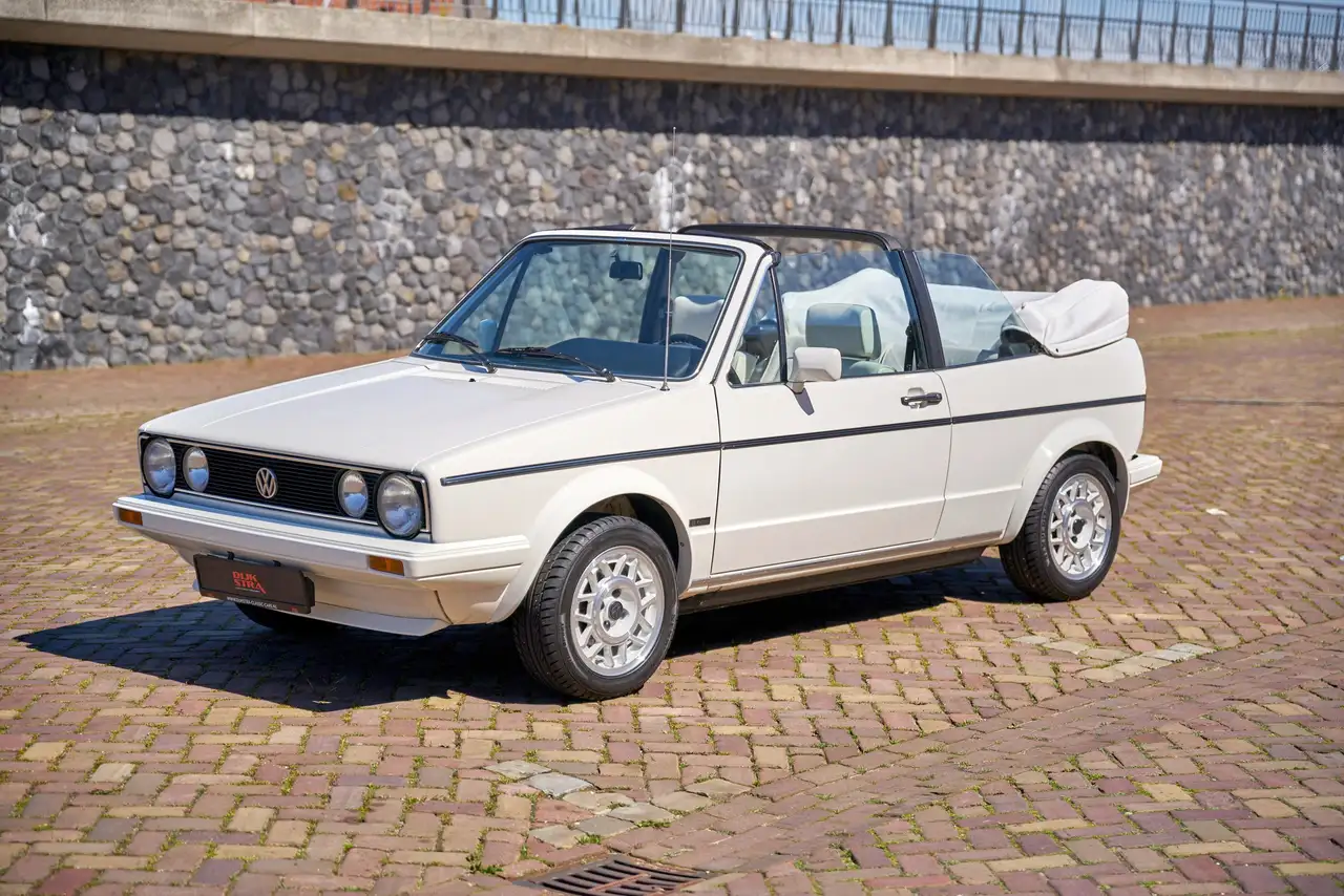 Volkswagen Golf I Cabriolet 1.6 / Triple White, Topstaat!, foto 7