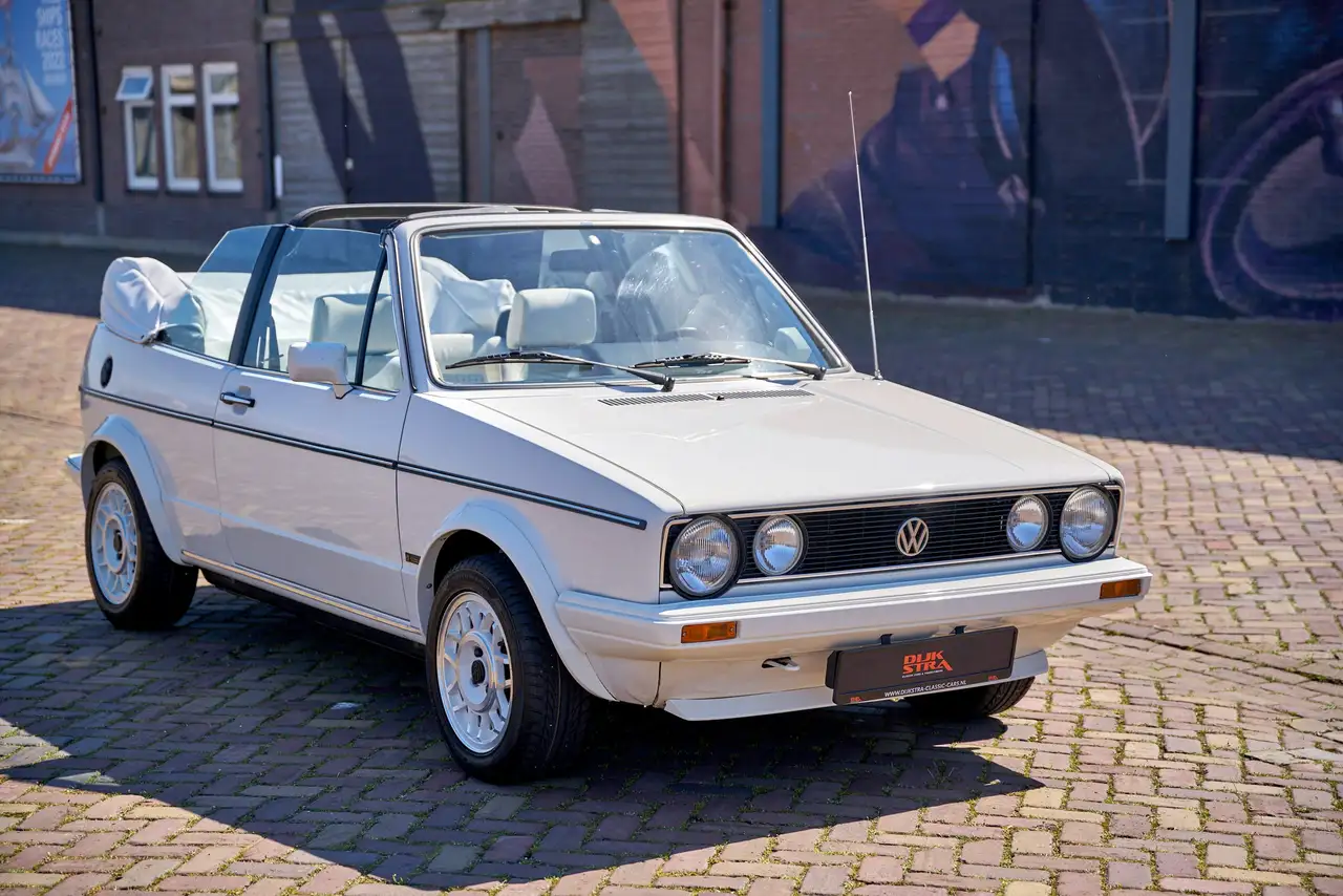 Volkswagen Golf I Cabriolet 1.6 / Triple White, Topstaat!, foto 4