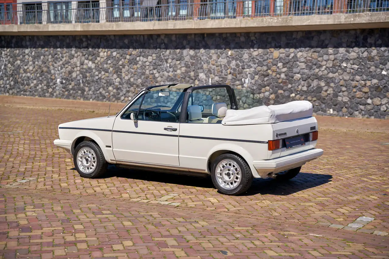 Volkswagen Golf I Cabriolet 1.6 / Triple White, Topstaat!, foto 9